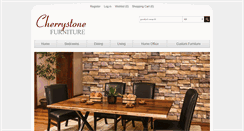 Desktop Screenshot of cherrystonefurniture.com