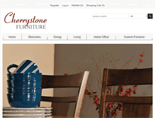 Tablet Screenshot of cherrystonefurniture.com